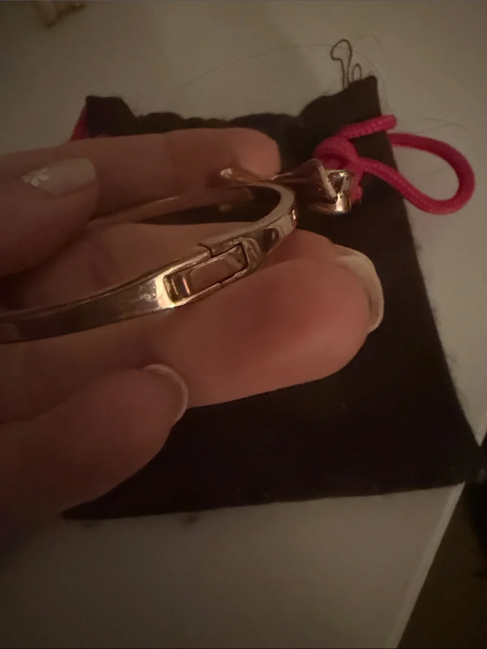 kate spade Rose Gold Bow bracelet